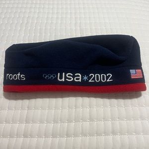 TWO Roots 2002 USA Olympic Fleece Berets